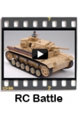 Fjernstyret Battle tank
