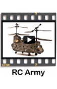 Fjernstyret Army helikopter