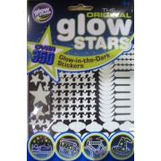 Glow in the dark stars - 350 pieces