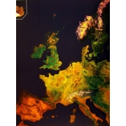 Satellitbillede af Europa