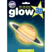 Selvlysende 3D Saturn