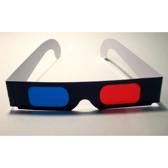3D glasses (red/blue)