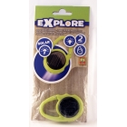 Solcelle lommelygte i karabinhage - Explore